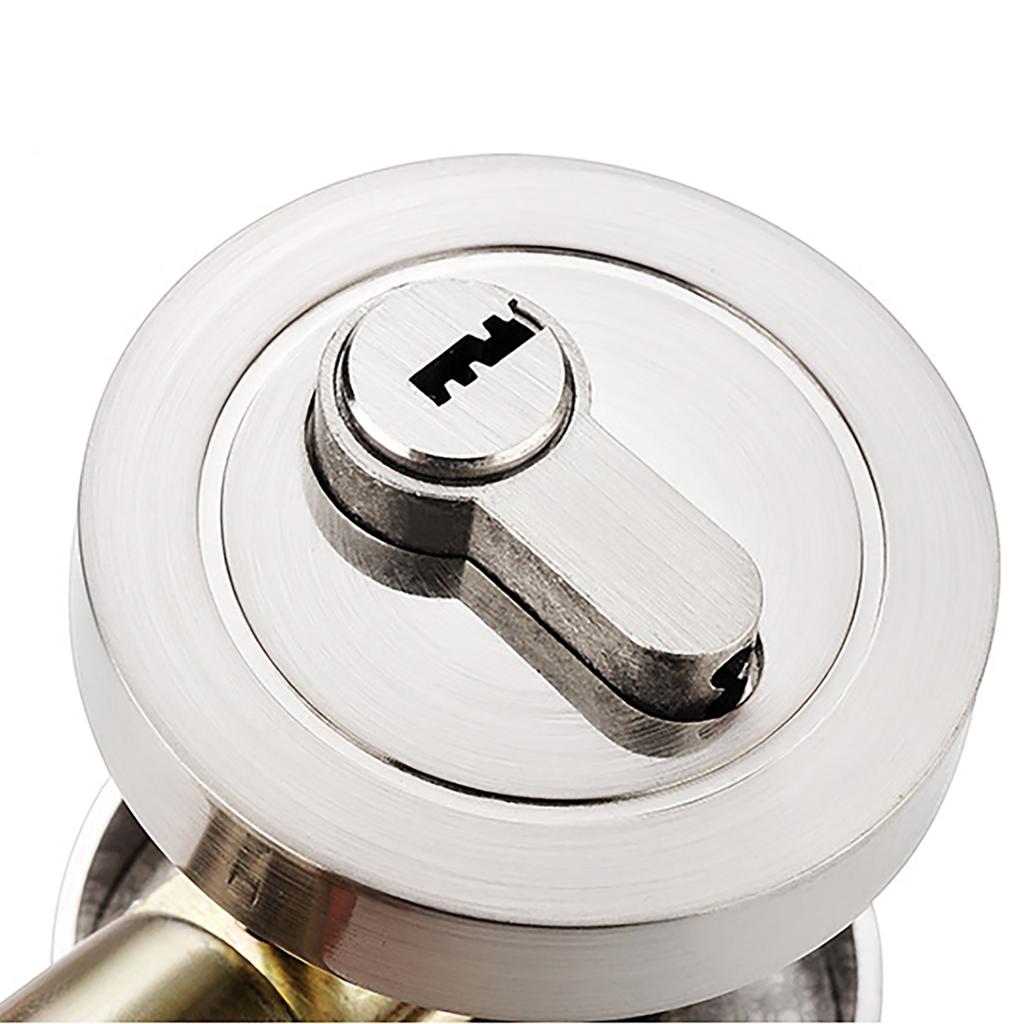Stainless Steel Concealed Door Lock Keyed Door Lock Interior Door Lock Offering Stable Safety & Simple Setups for Home