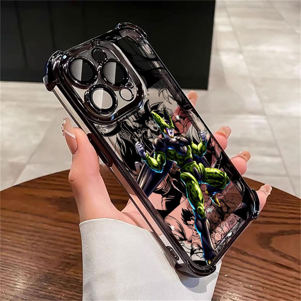 Japanese Anime D-Dragon Balls Funda For iPhone 17 Pro 16 15 14 13 12 11 Pro Max Case 17 Plus 17E 16E 17Air Silicone Phone Cover