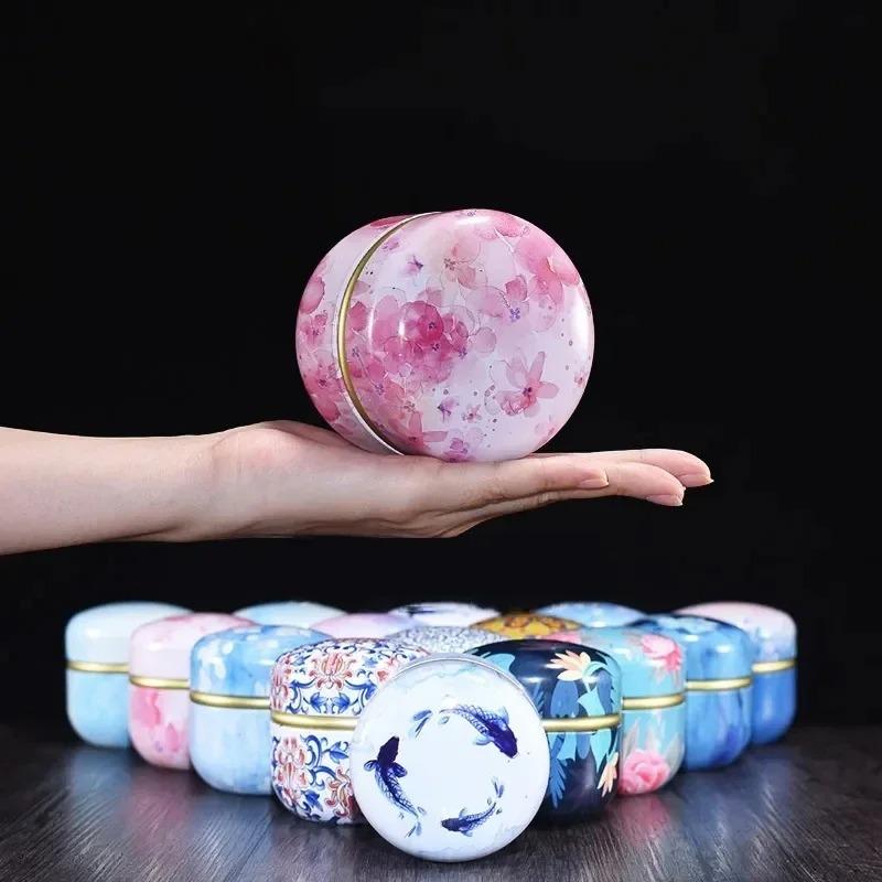 Skladování čaje Kuchyňská dóza na čaj Nádoba Skladovací držák Cukrovinky Bonbóny Plechovky Čajové nádobí Čajové dózy Nádoby Víceúčelový úložný box