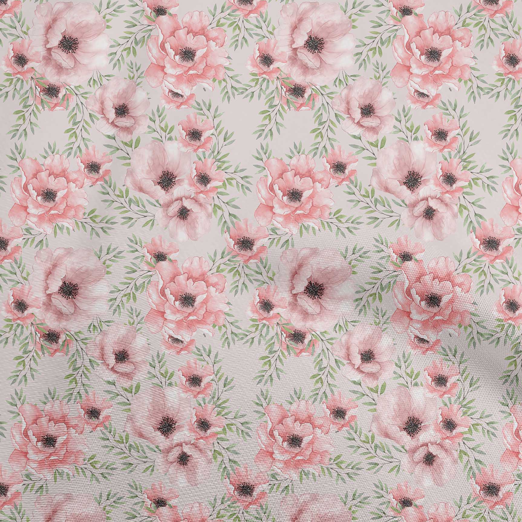 

OneOone Cotton Flex Dusty Teal Green Fabric Квітковий одяг своїми руками Тканина для стьобання Тканина з принтом на ярди 40 дюймів 42 Inch Wide - Viscose Chiffon троянди рожеві кольору