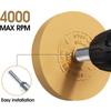 Decal Remover Eraser Wheel Removes Pinstripes Vinyl Tapes Sticker Adhesive Remover Wheel for Drill Rubber Eraser Remover Tool