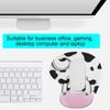 Comfortable Cow Style Mouse Pad Singlesided Cartoon Style Cartoon Wrist Protected Pad Gel Wrist Support Home Office