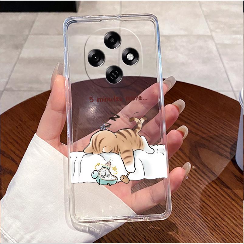 For Oppo CPH2763 Cover Oppo F31 Pro F31Pro 5G Case Clear Luxury Cute Love Rabbit Funny Cartoon Painted TPU Soft Silicone Casing