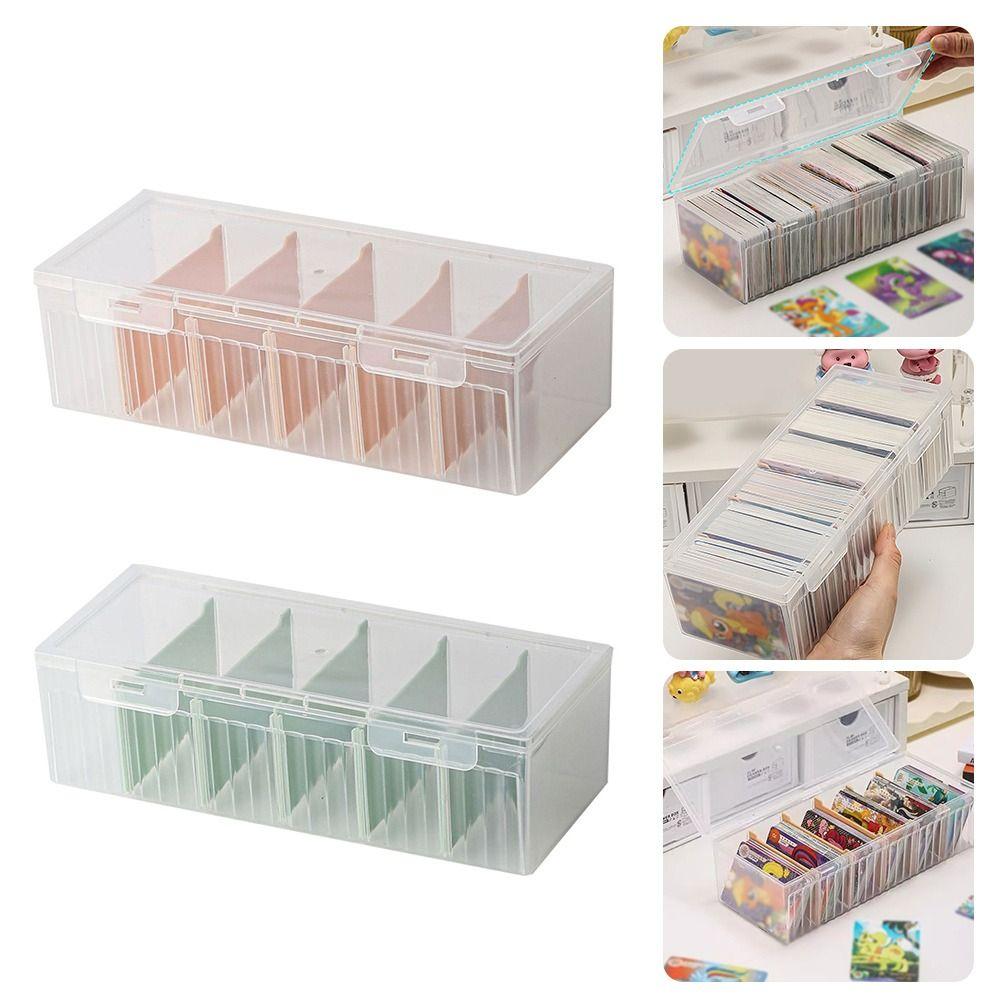 Large Capacity Card Storage Box Dustproof Jewelry Box Durable Data Cable Organizer