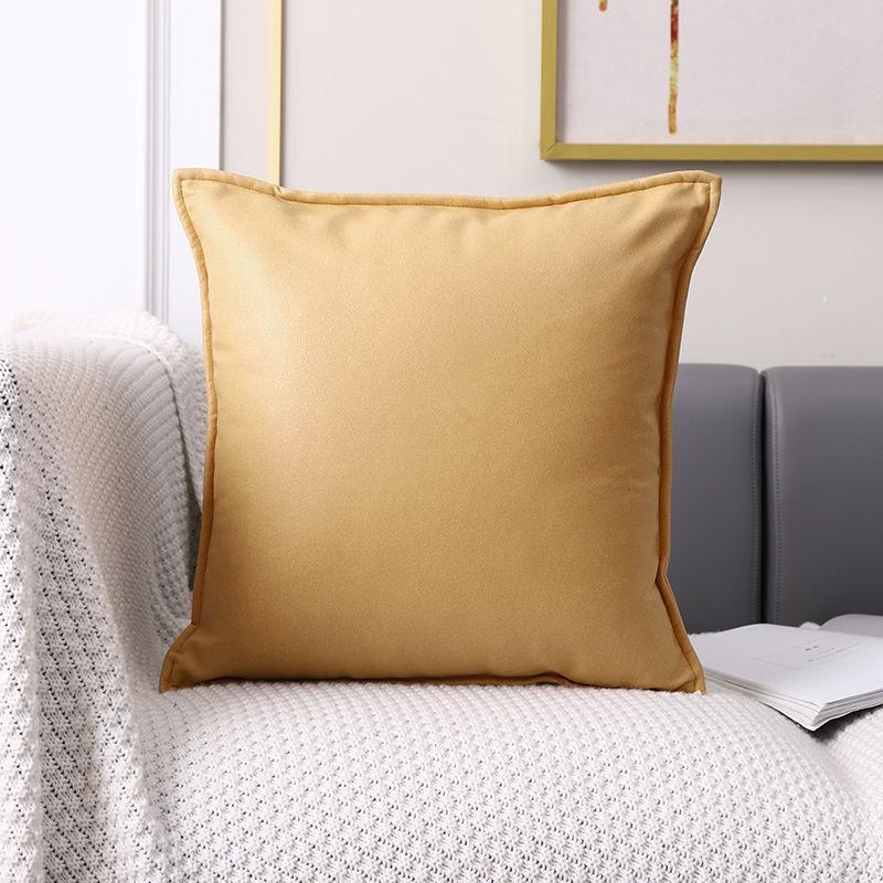 45X45Cm Single Pillow Cover Windproof Pillow Soft Bag Cushion Office Pillow Waist Pillow Cover Sofa Throw Pillow Cover Coreless
