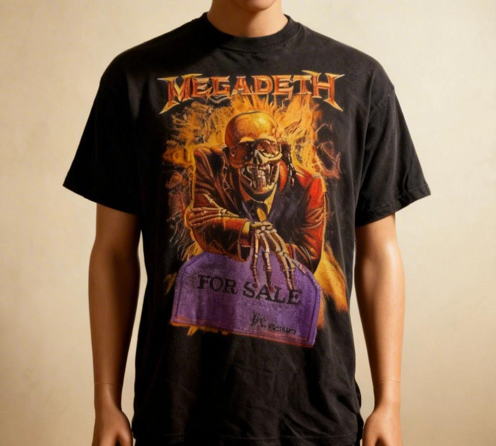 Rare MEGADETH Collection S-5XL Tee NWT! 2XL
