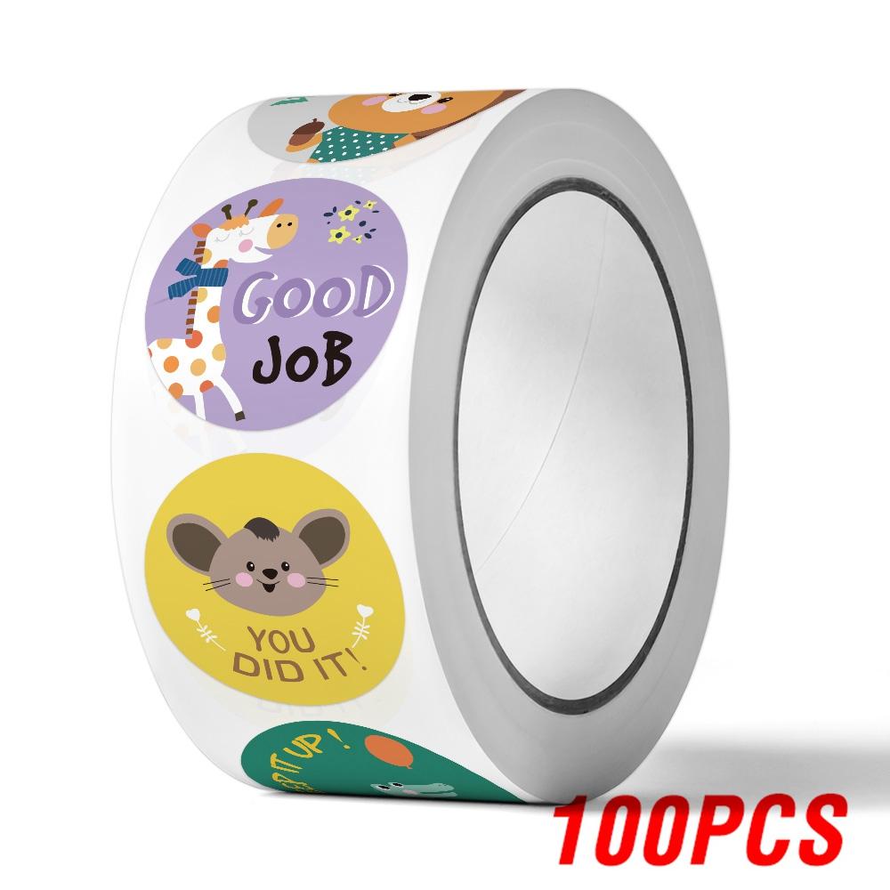 100-500Pcs High-Quality Animals High-Quality Stickers High-Quality Reward High-Quality Stickers High-Quality For Youngsters High-Quality School
