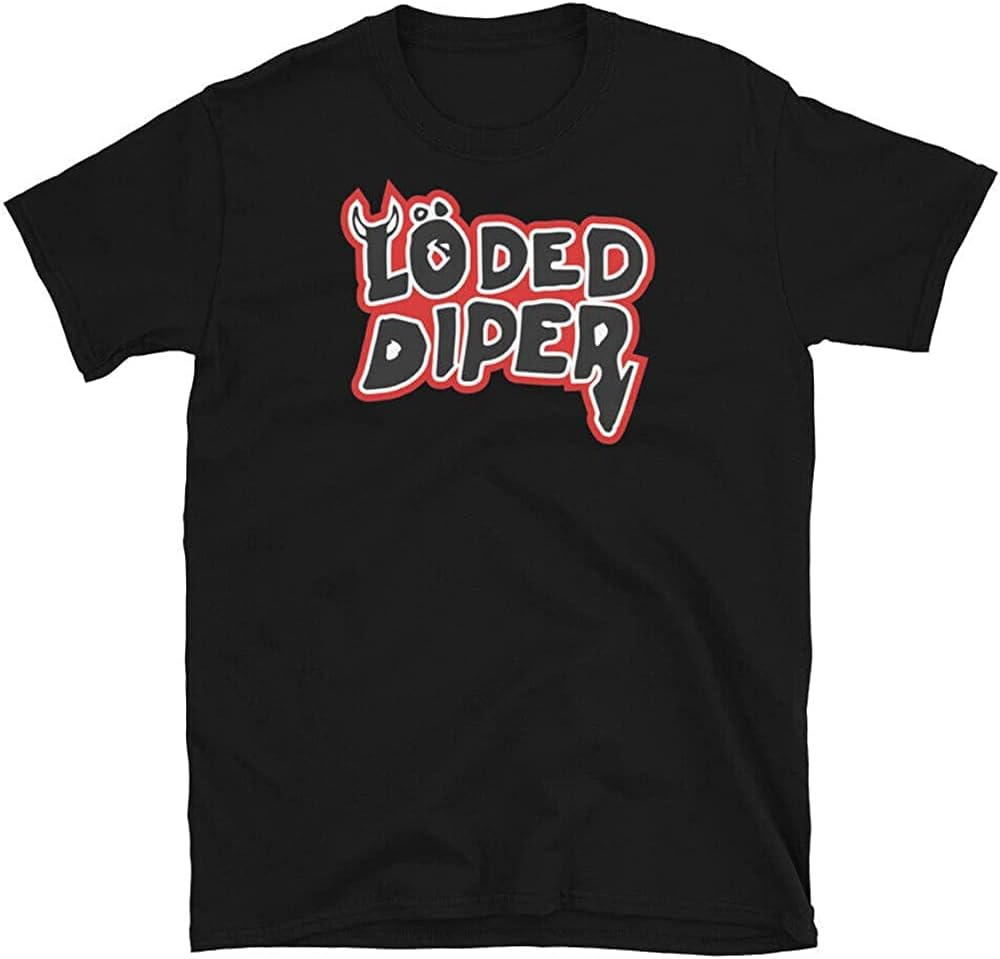 NUKU Loaded Diaper t Shirt loded diper Shirt Black Black M чёрный