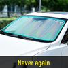 Folding Car Sunshade Umbrella for Driving School Vehicles