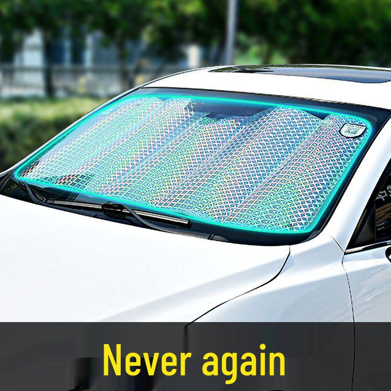 Folding Car Sunshade Umbrella for Driving School Vehicles