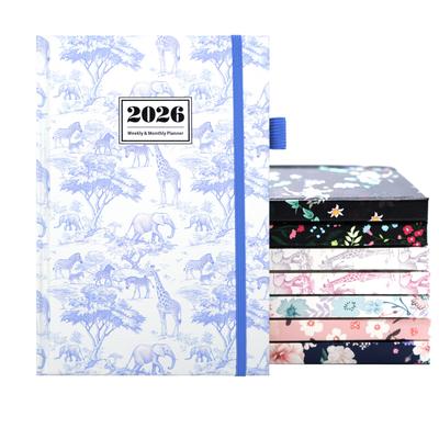 2026 A5 Weekly & Monthly Planner Spiral Organizer with Calendar Notebook School & Office Supplies