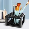 Plastic Painting Brush Hold 20 Slot Portable Design Storage For Artists Students Professionals