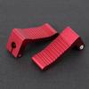 Rotes Mini Moto Racing Aluminiumlegierung Fußraste Fußstütze Stift Fußraste Pedal Passend für 47cc 49cc