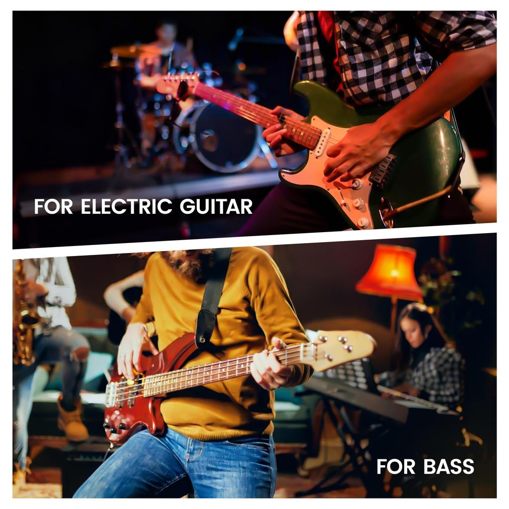 SORAN Dual Stomp Guitar Rechargeable Processor with Expression Wah 99 126 100 20 USB Audio Recording Multi-Effects Pedal, Multi-Effects Volume,