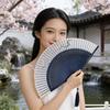 Chinese Hanfu Dance Fan: Retro Folding Qipao Fan for Men & Women