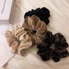 High-End Korean Velvet Scrunchies: Stylish Retro Elastic Hair Ties