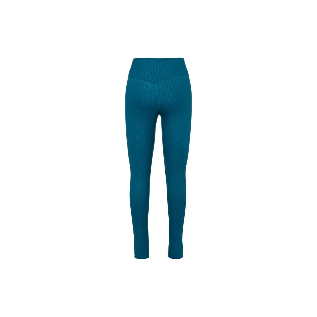 Nike Dri-Fit One Luxe Printed Mid-Rise Quick-Dry Leggings Women Leggings Blue DM7261-404