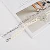 Pearl Metal Waist Chain Women Korean Version Rhinestone Love Decoration Small Fragrance Belt Dress Versatile Body Chain Women