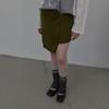 LCDC™ Double Layer Knit Skirt (Khaki)