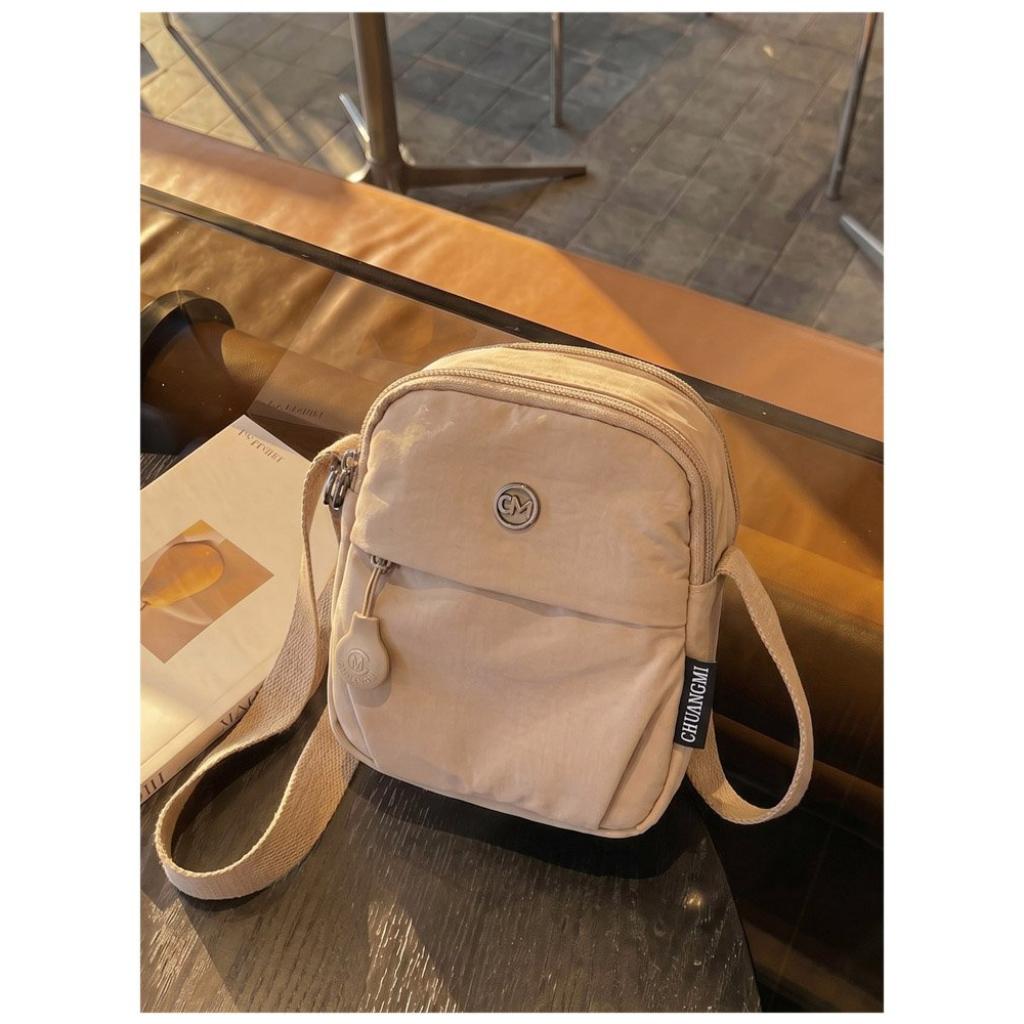 Xeie Thuk Crossbody Bag Women Nylon Multi Compartment Adjustable Strap Daily Commute