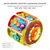 Baby Drum Toy, 9Sided Educational Musical Cube, Shape Sorter, MultiFunction Battery Version