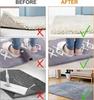80/8pcs Carpet Non-slip Stickers Reusable Washable Anti Curling Carpet Patches Fixed Sticker Floor Rug Mat Grip Stoppers Tapes
