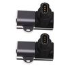 2pcs For Garmin To Type C Female Adapter Professional Mini USB C Adapter for Garmin Smart Watch
