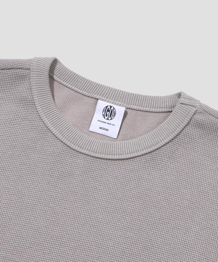 AGOD X Dot Pigment Long Sleeve [Gray]