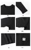 Hokaron Warm Cotton Quilted Size 1 Count Men's Innerwear, Thick, Black, M,