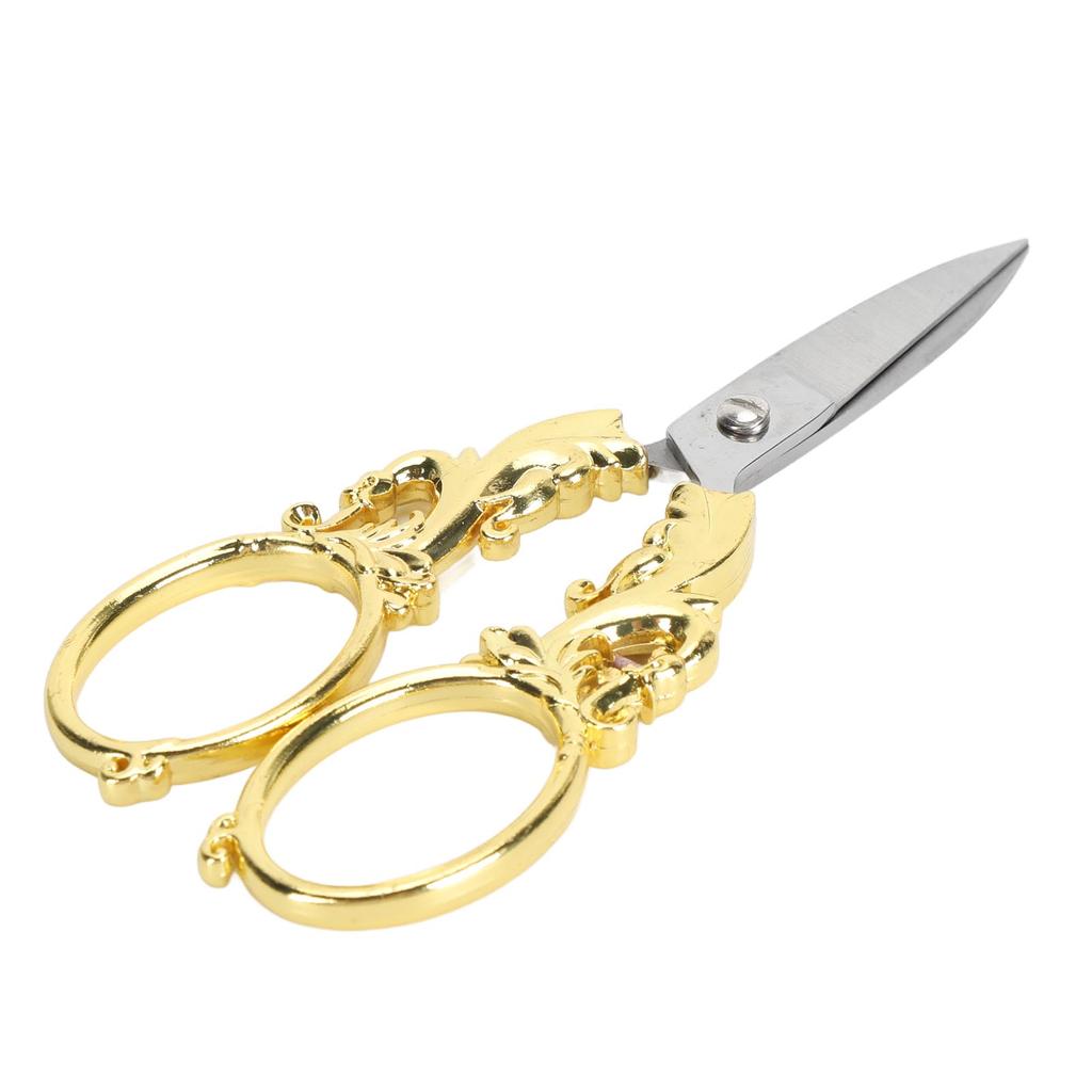 5in Embroidery Scissors Stainless Steel Tip Multifunctional Portable Vintage Scissors for Handmade P
