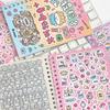 Cute Kpop Decorative Sticker Book Washi Paper Journal DIY Material Decoration Kawaii Stickers Scrapbooking Ins Stationery