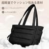 Yarwo Teacher Bag, Large Capacity, Visiting Bag, Laptop Storage, Lightweight, Perfect for Commuting, School, Travel, and Business, Black