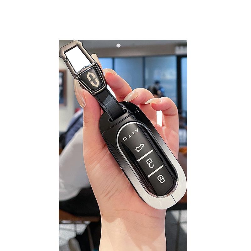 AITO M9 Key Case: Metal Buckle for AITO Huawei M9 Electric Extended Range