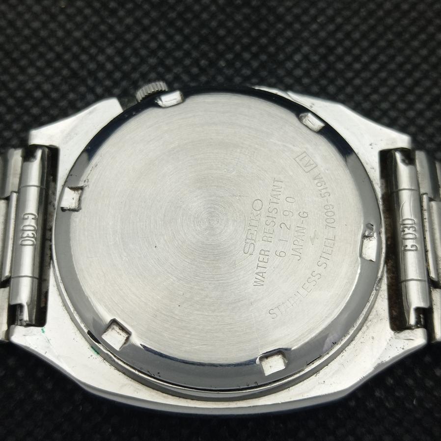 USED MENS GENUINE SEIKO 5 AUTOMATIC 7009A JAPAN ORIGINAL DIAL WATCH a416154-2 R10621f-a416154