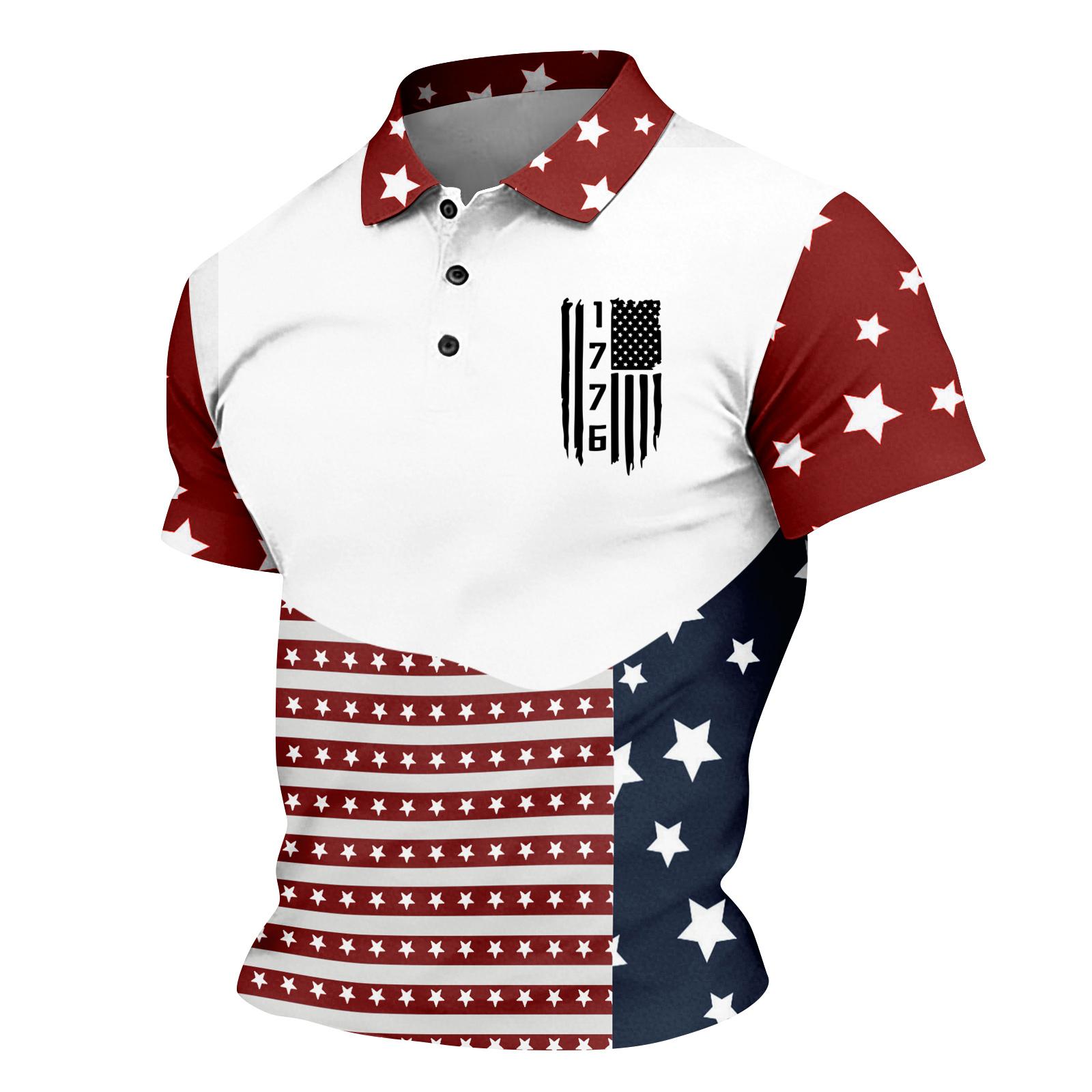 

Мужская повседневная рубашка с воротником на пуговицах с коротким рукавом XL