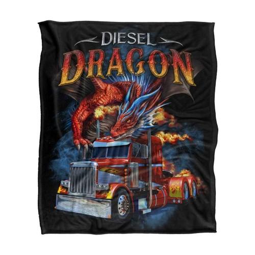 JQ Licensing Silky Dragon Supersoft Blanket