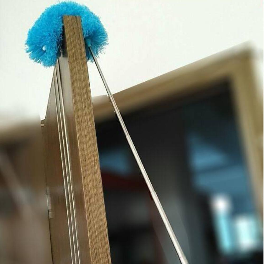 Retractable Microfiber Duster Household Desktop Cleaning Feather Duster