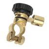 100A Battery Disconnect Switch for Vehicle Power Isolation Easy Operation Tighten Nut 4 5 Turns L Type Rotary Inches/cm