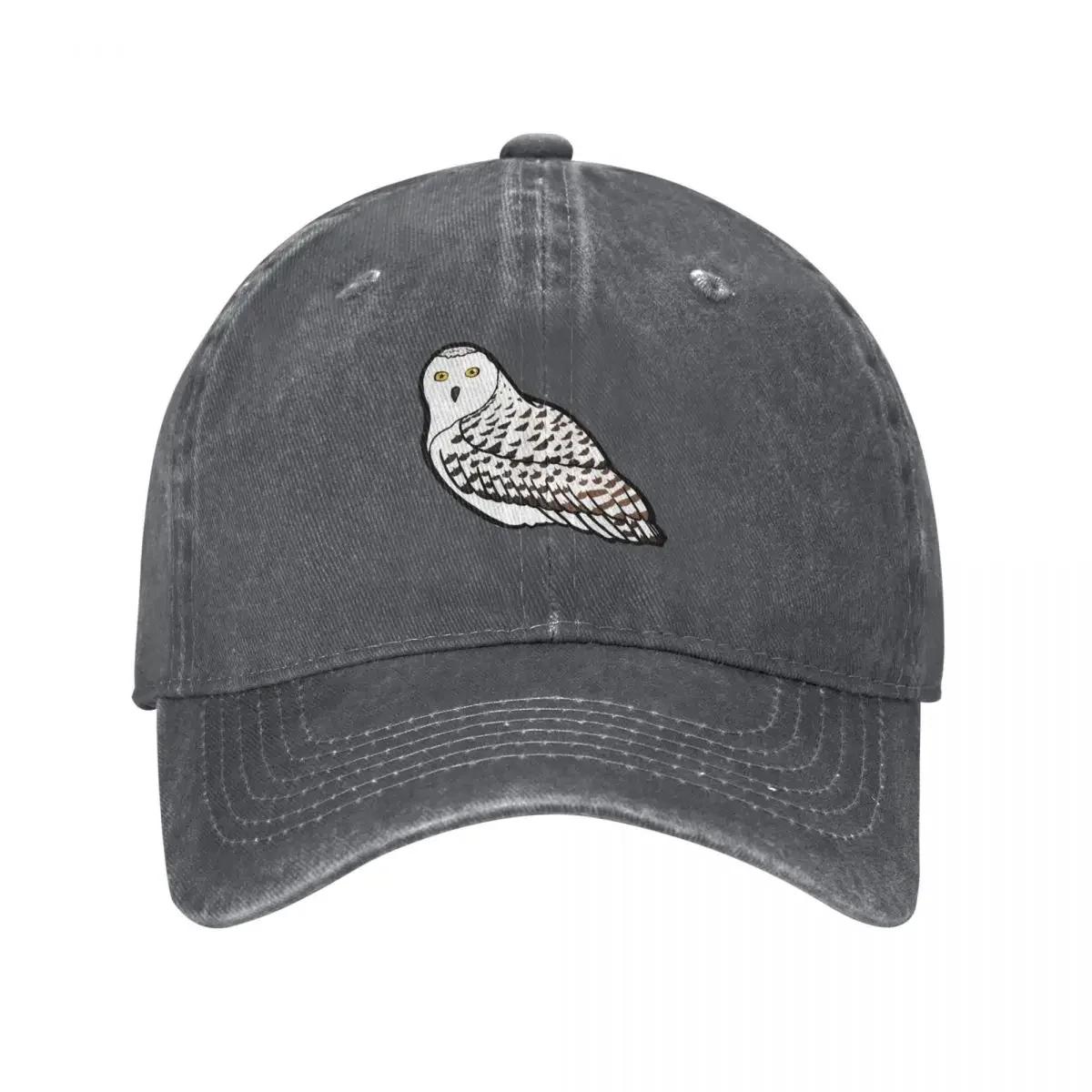 Snowy Owl Baseball Cap Custom Caps Cute Golf Unisex Womens