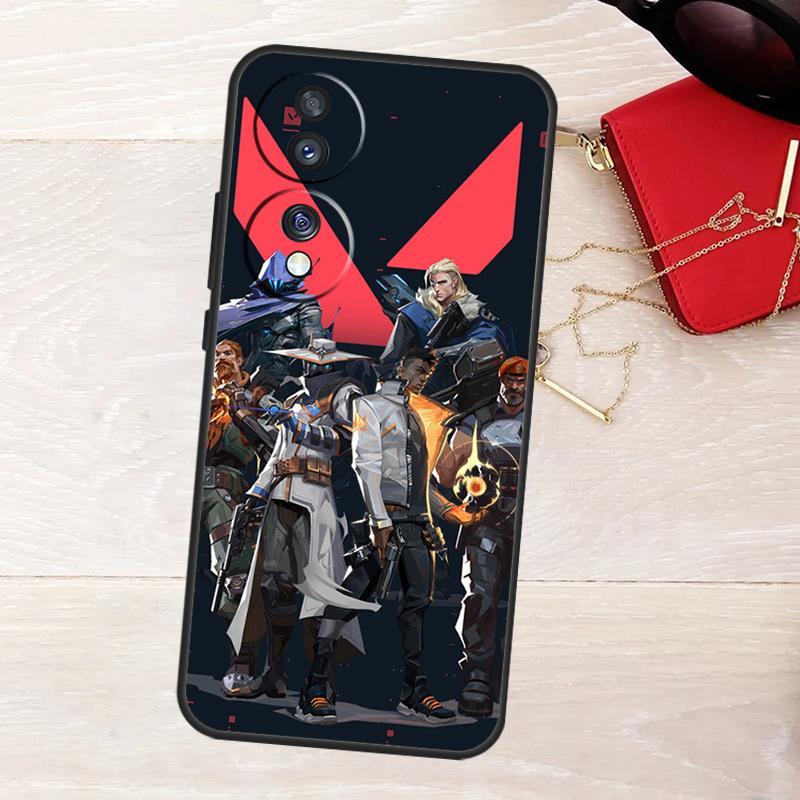 Valorant Shooting Game Case For Honor Magic 8 5 6 7 Lite X9a X9b X9c X9d X8b X8c Win RT 50 70 90 200 400 Pro Cover