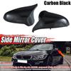 CARBON FIBER SIDE MIRROR COVER REPLACEMENT FOR BMW F80 M3 F82 M4 2015-2019 New
