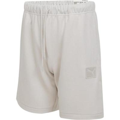 Pantaloni Scurți cu Insignă Ess Dk Simpli Confortabili Versatili Casual Pantaloni Scurți Bărbați 634870-05