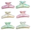 Large Sparkling Rhinestones Clip With Starfishes Design Acrylic Hair Claw For  And Everyday Styling And Special Occasion