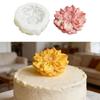 3D Flower Silicone Cake Molds For Crafting Life Like Flower Cake Toppers Decoration for Various Occasion Heat Resistant