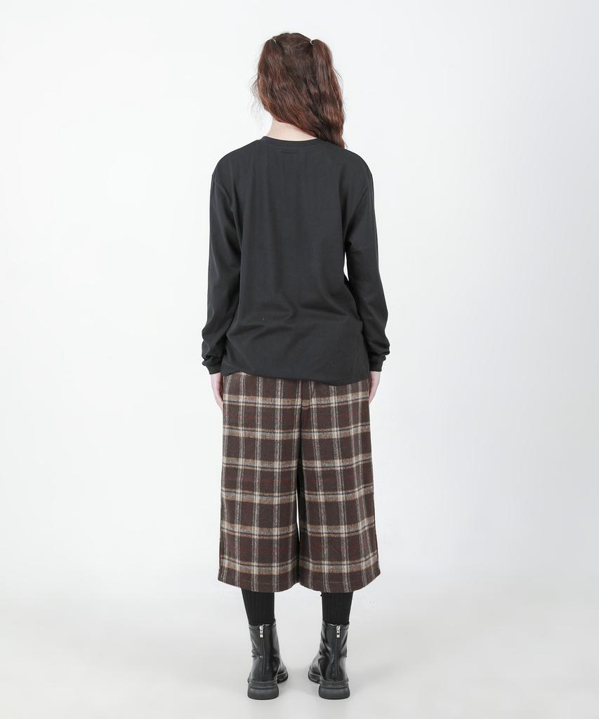 KATHARSIS Belted Bermuda Shorts Brown Check One Size