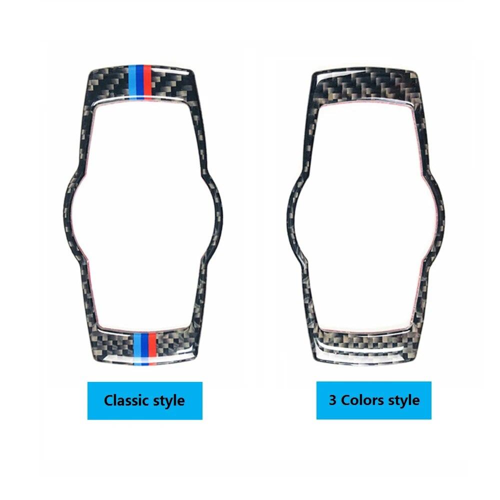 Αυτοκόλλητα Καλύμματα Διακοσμητικά Πλαίσια Διακόπτη Προβολέων Αυτοκινήτου από Ανθρακονήματα Υψηλής Ποιότητας Εσωτερικού Για BMW E90 E92 E93 Σειρά 3 Αξεσουάρ Αυτοκινήτου