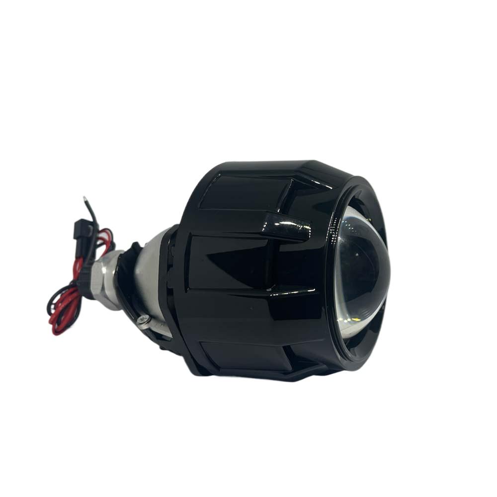 

2,5-дюймовый универсальный биксеноновый HID объектив проектора серебристо-черный кожух H1 ксеноновая светодиодная лампа H4 H7 мотоциклетная автомобильная фара серый