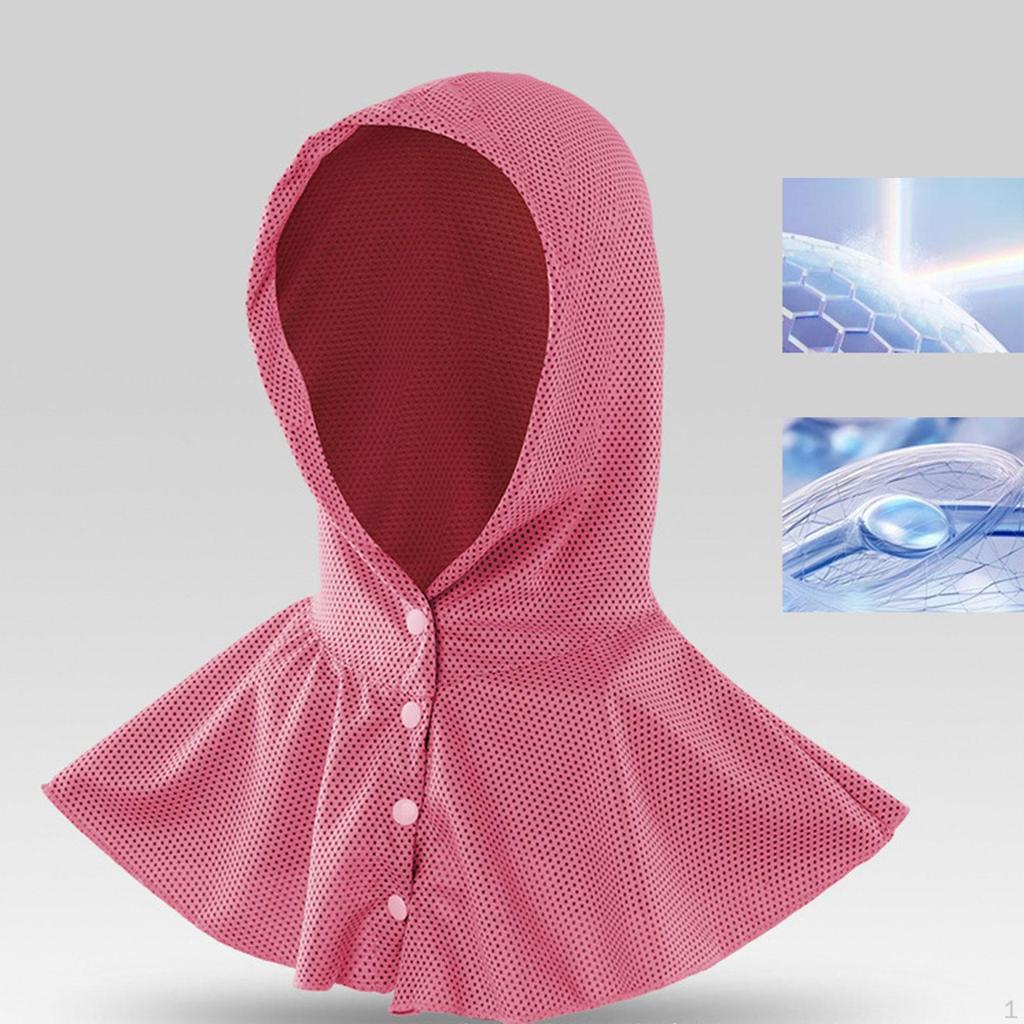 Cooling Hooded Towel, Quick-drying, for Neck And Face, Weather Outdoors