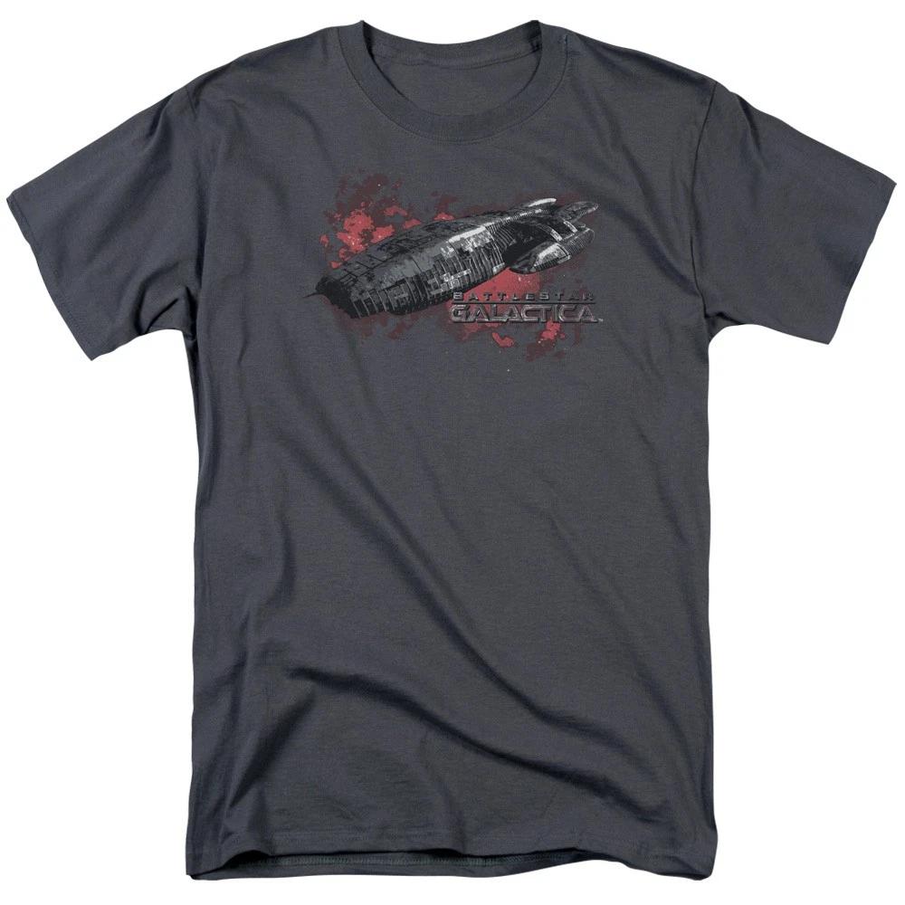 Battlestar Galactica - Galactica - Unisex Short Sleeve Children s T-shirt - Gray 130