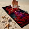 Death Fashion Beach Towel: Ideal for Summer Adventures Soft, absorbent and quick drying suitable for swimming and bathing